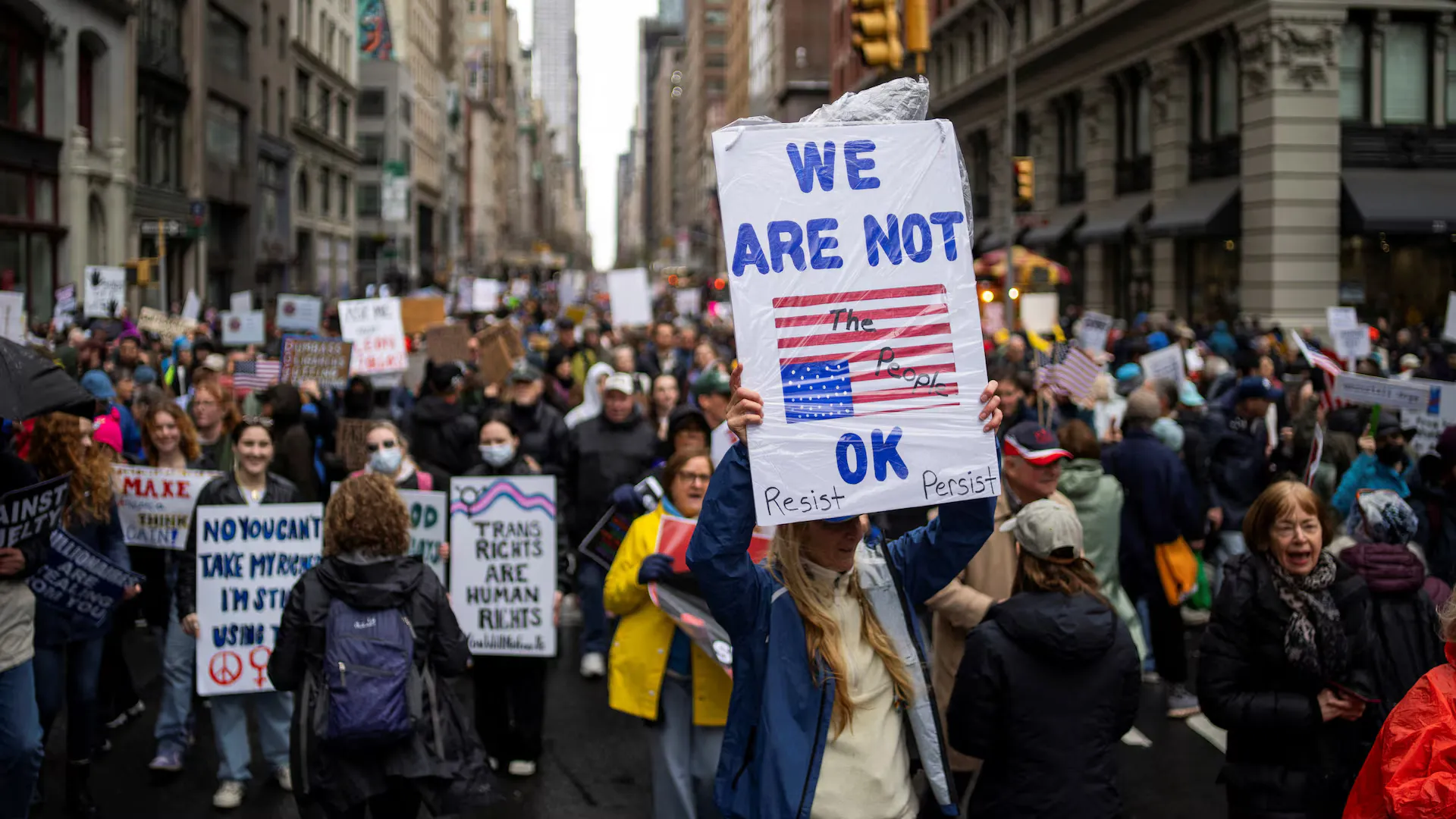 47 знакiв протесту «Руки геть» проти Трампа: Національна акція протидії політиці